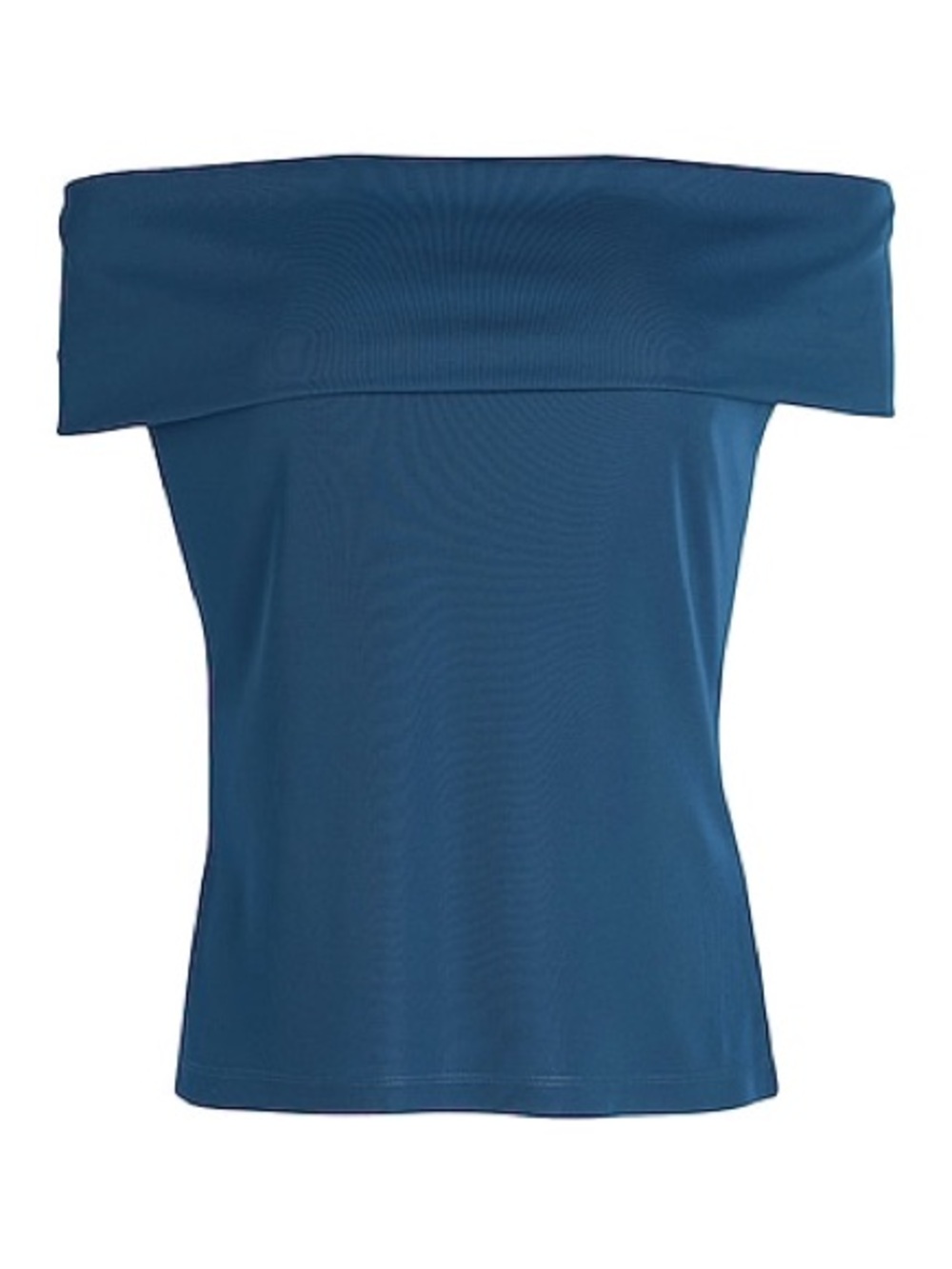Lauren Ralph Lauren Off-the-Shoulder Blue Top